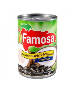 Habichuela Famosa Negras Coco 15 OZ