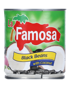 Habichuela Famosa Negras Coco 8 OZ