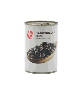 HABICHUELAS NEGRAS 14.1oz BR