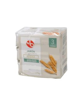 JABON AVENA PAQ. 3 BR.