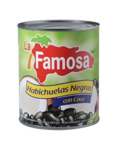 LA FAMOSA HABICHUELA NEGRA COCO 8OZ