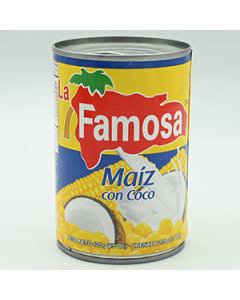 LA FAMOSA MAIZ CON COCO 15 OZ
