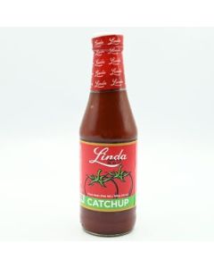 LINDA CATCHUP VIDRIO 14 OZ