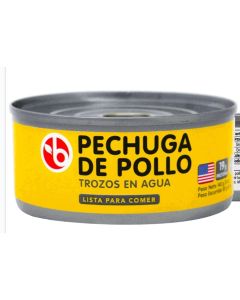 PECHUGA POLLO TROZOS EN AGUA BR