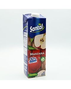 SANTAL JUGO DE MANZANA ROJA 1 LITRO